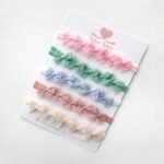 Lacinhos de tulê na faixinha