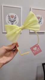 Tiara com laço de tulê - Imagem 5