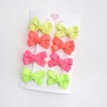 Par de mini laços duplo