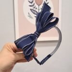 Tiara Charlotte Azul marinho