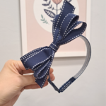 Tiara Charlotte Azul marinho