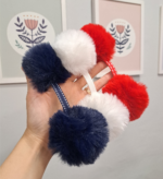 Tiara de pompons - Imagem 2