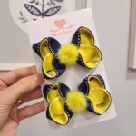 Par de laços pelúcia