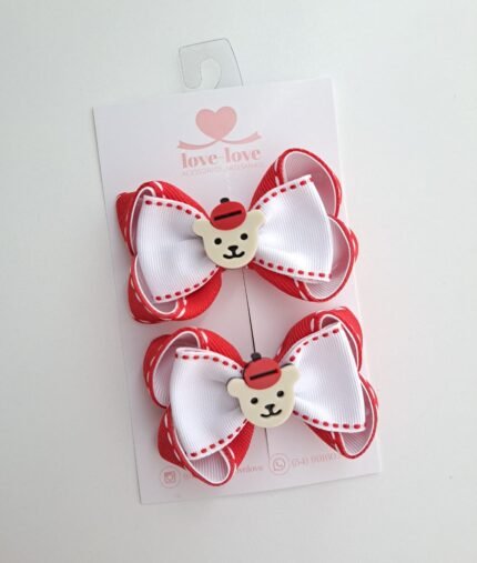 Par de laços Maple Bear