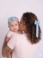 Laço jeans mãe & filha - Imagem 2