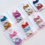 Mini laço de linho para bebês - Imagem 4