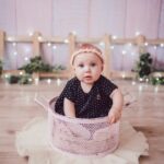 Tiara de pérolas baby - Imagem 3