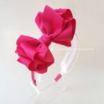 Tiara com laço Malu