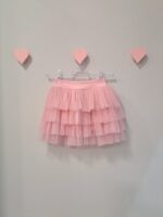Saia Tutu Rosa com Brilho