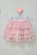 Saia Tutu Rosa com Brilho - Imagem 3